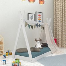 Детская кровать-домик SportBaby Вигвам Белая 80 х 160 см
